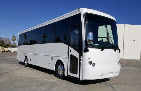 32 Passenger Party Bus – front