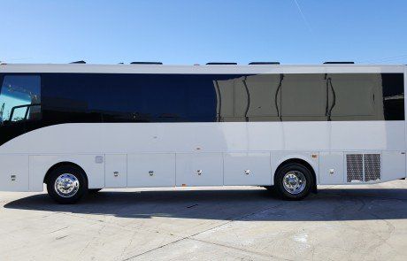 32 Passenger Party Bus – side profile