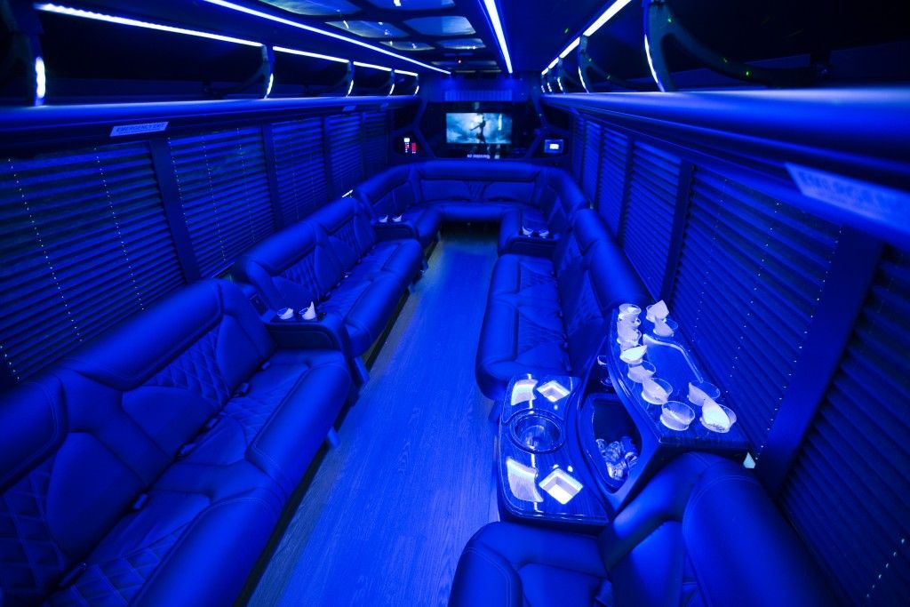 22 passenger Party Bus Interior 22 passenger Party Bus Interior