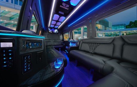 Mercedes-Benz Sprinter Limo Interior