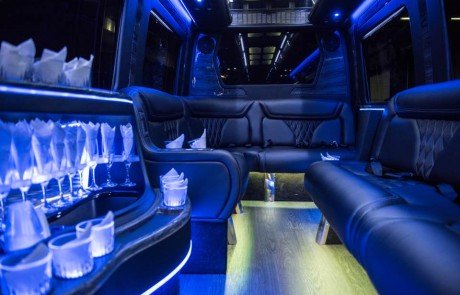 Mercedes-Benz Sprinter Limo Interior