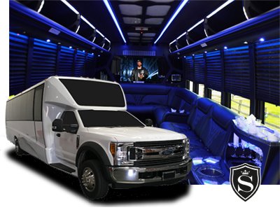 Limo Coach Party Bus Rental