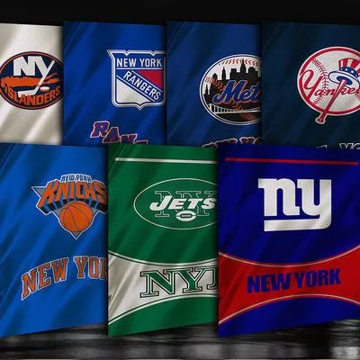 New Jersey and New York sports teams logos