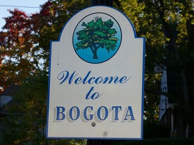 Welcome to Bogota NJ sign